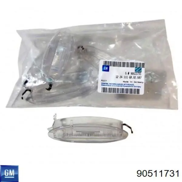 Comprar 90511731 General Motors Luz matricula