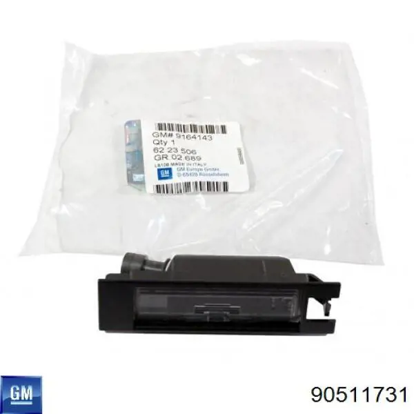 90511731 General Motors Luz de matricula