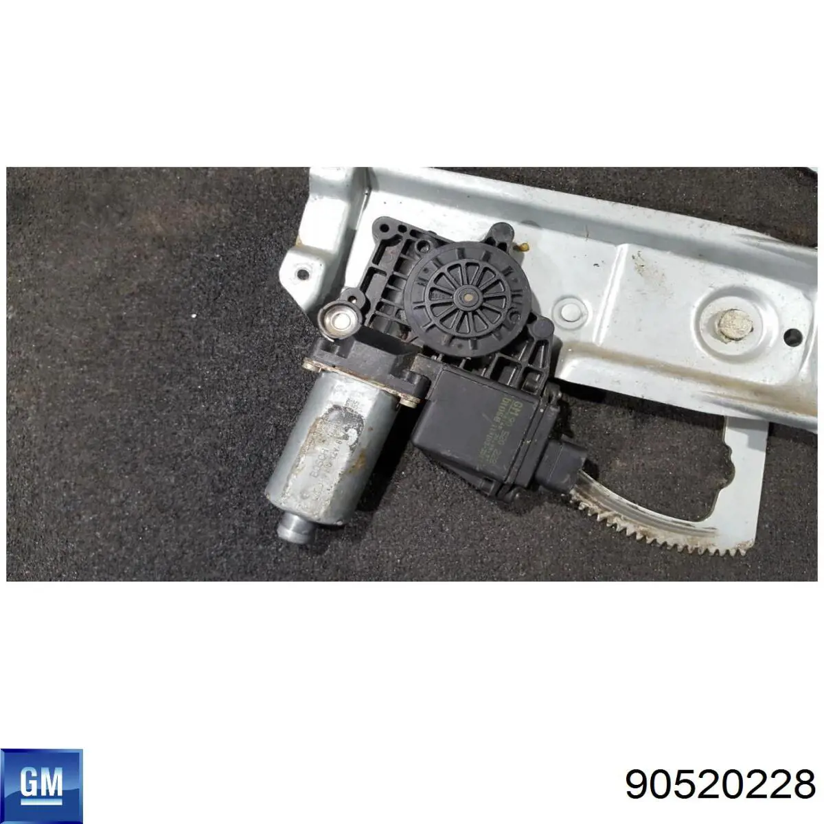 Mecanismo de elevalunas delantero derecha 90520228 General Motors