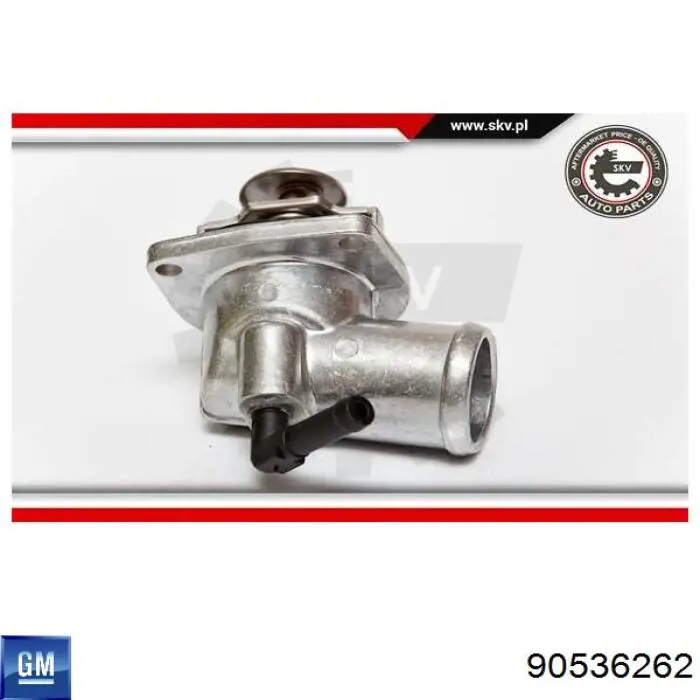 Caja de termostato 90536262 General Motors
