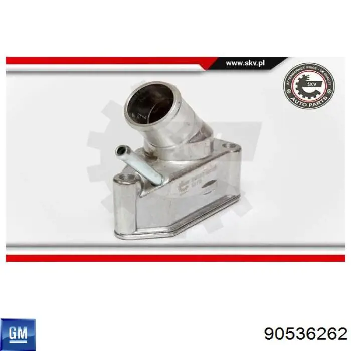 Caja termostato General Motors 90536262