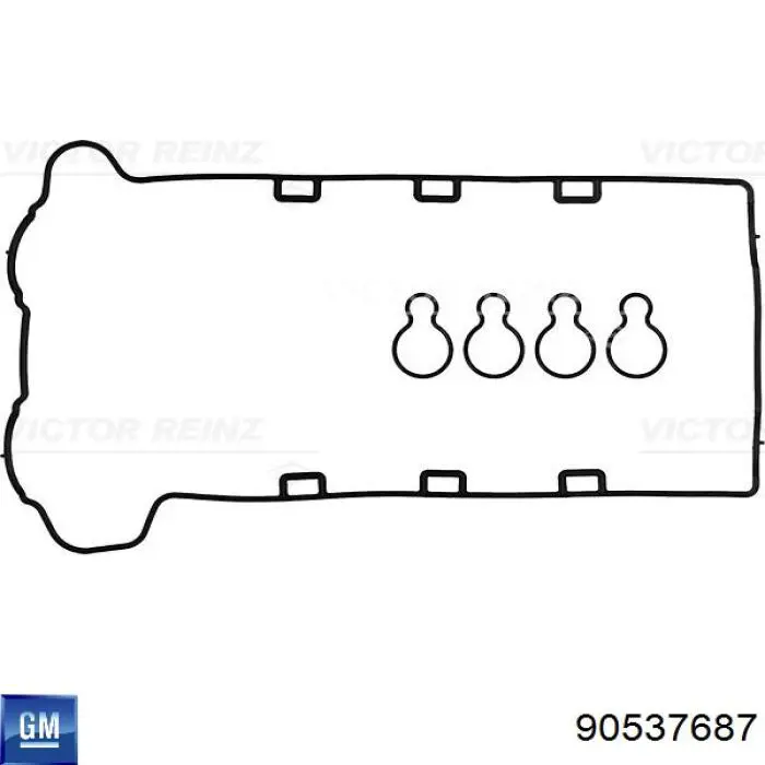 Junta tapa válvula General Motors 90537687 precio, desde 21,18 EUR