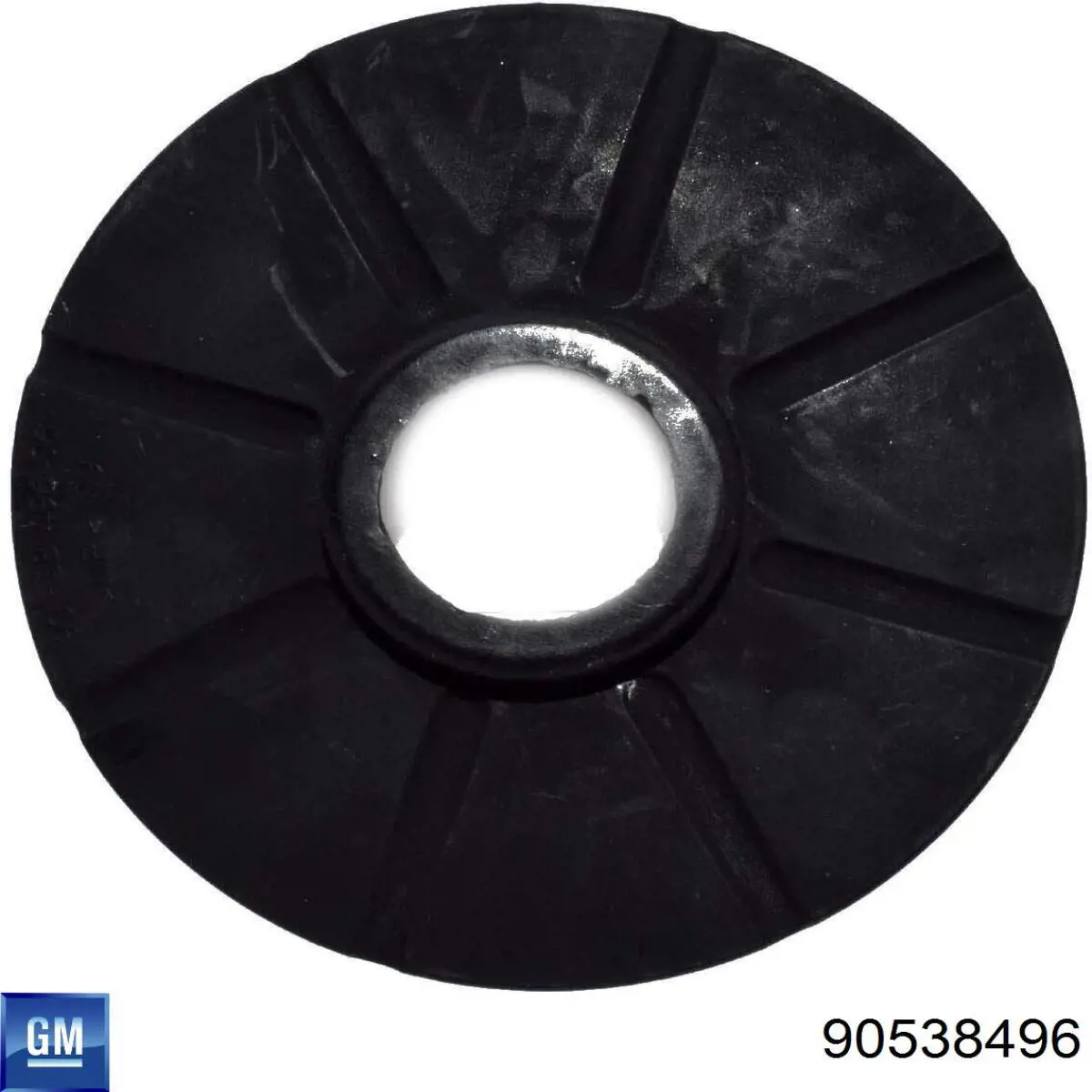 Aislador de resorte trasero inferior de goma 424761 General Motors