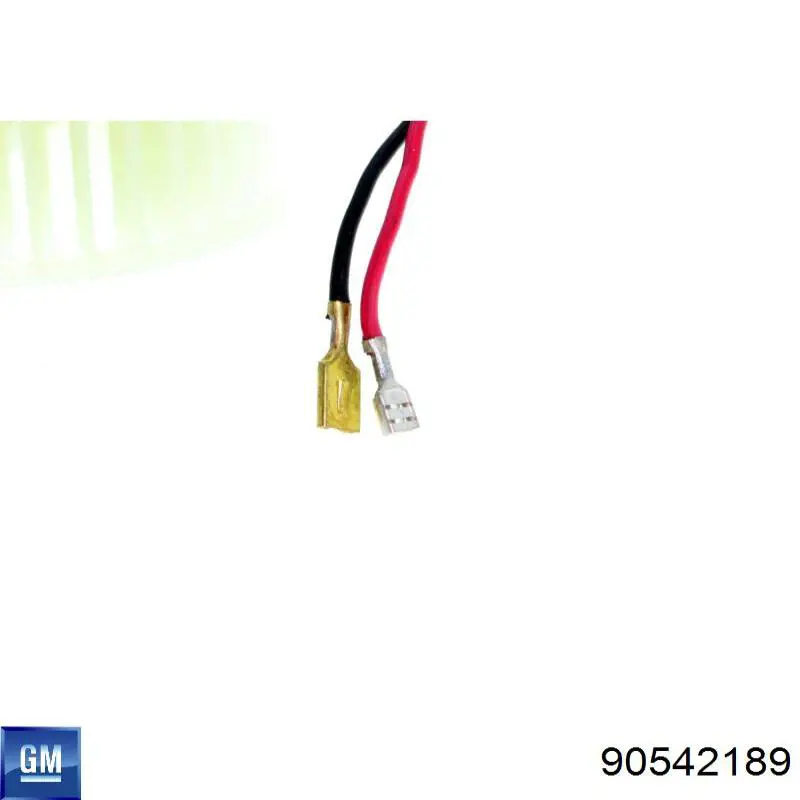 Ventilador habitáculo 90542189 General Motors