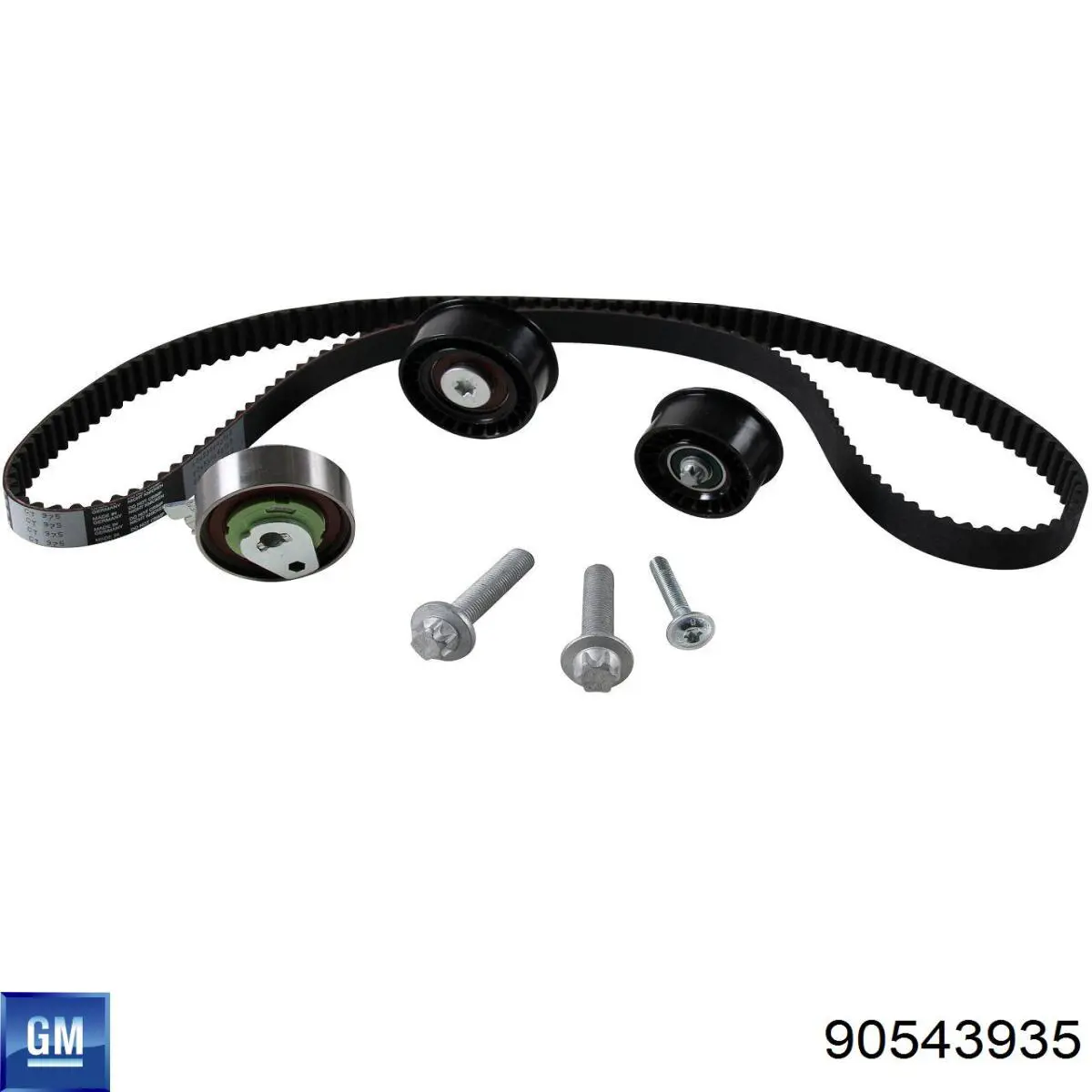 Bomba de agua 90543935 General Motors