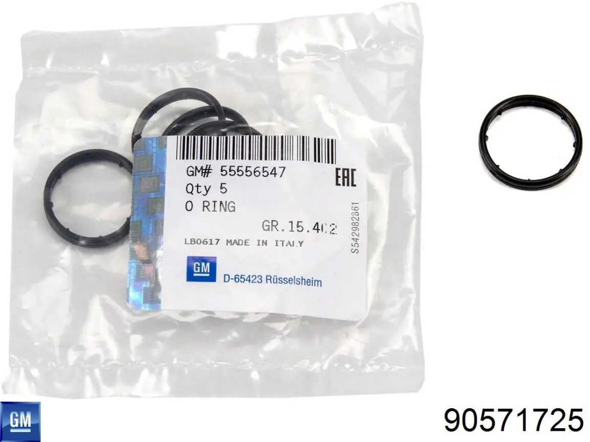 Comprar 90571725 General Motors Junta del adaptador del filtro de aceite