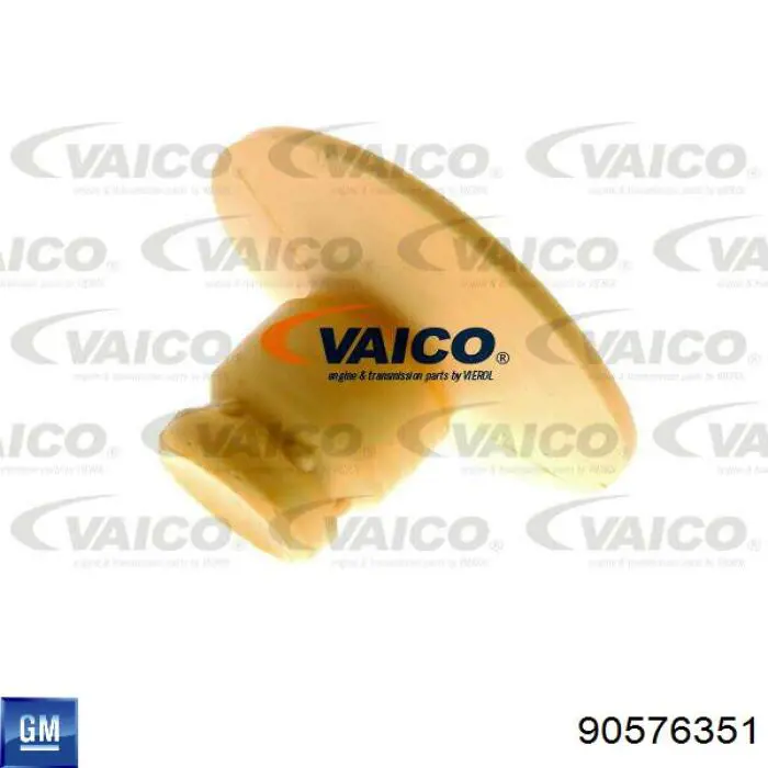 Aislador de resorte trasero superior 90576351 General Motors