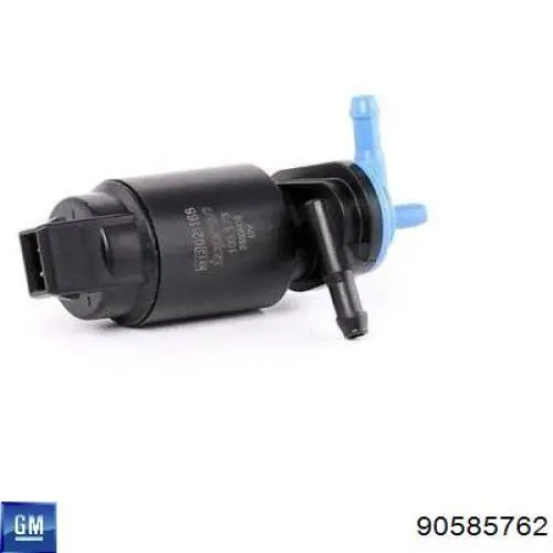 90585762 General Motors Bomba de agua de lavado, lavado de parabrisas, delantera