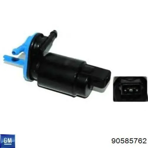 Bomba de agua limpiaparabrisas, delantera General Motors 90585762 precio, desde 9,58 EUR