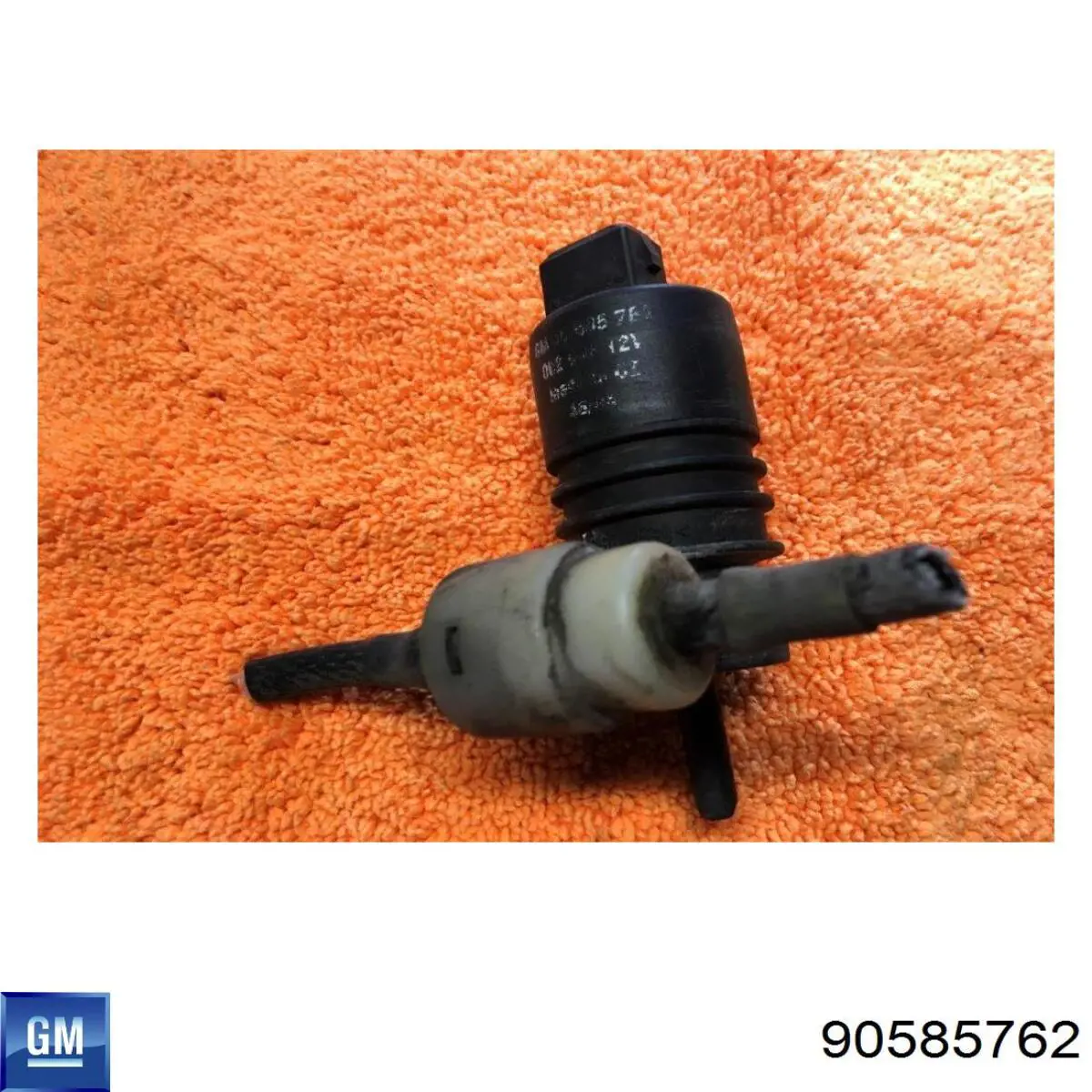 Bomba de agua limpiaparabrisas, delantera 90585762 General Motors