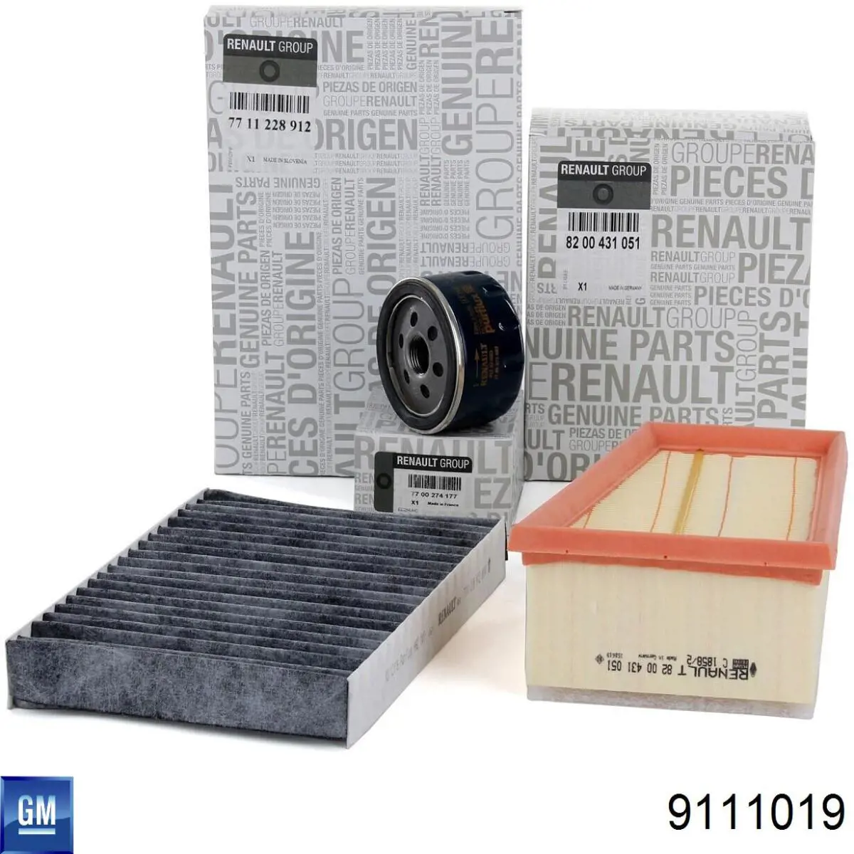 Filtro de aceite Renault Megane 1 LA0, LA1