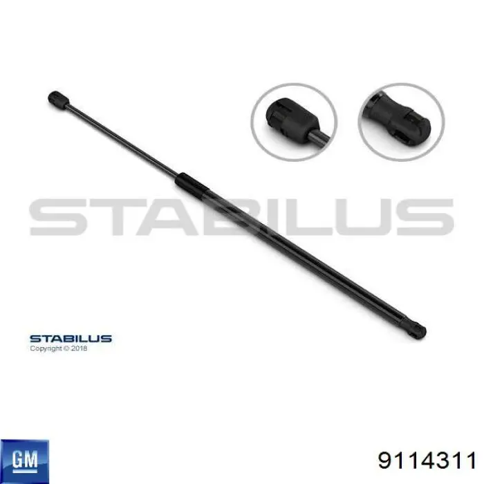 Amortiguador de maletero General Motors 9114311 precio, desde 11,79 EUR