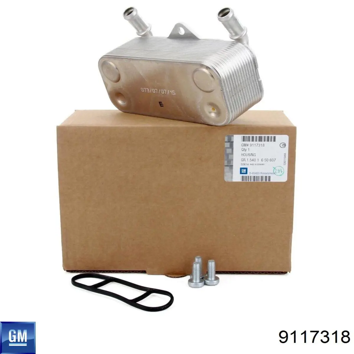 9117318 General Motors Radiador de aceite
