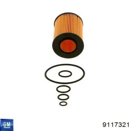 Filtro de aceite General Motors 9117321 precio, desde 4,21 EUR