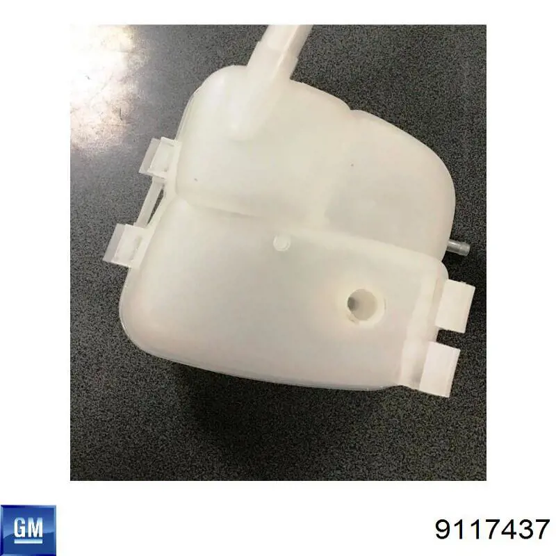 Vaso de expansión 9117437 General Motors