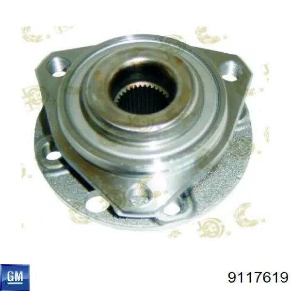 9117619 General Motors Cubo delantero