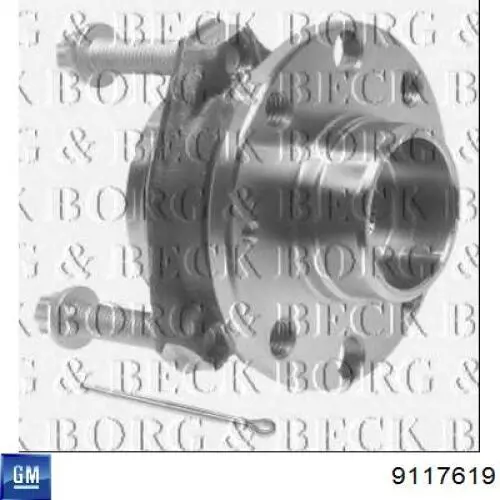 Buje de rueda delantero General Motors 9117619 precio, desde 60,86 EUR