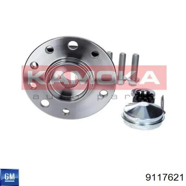 9117621 General Motors cubo de rueda delantero