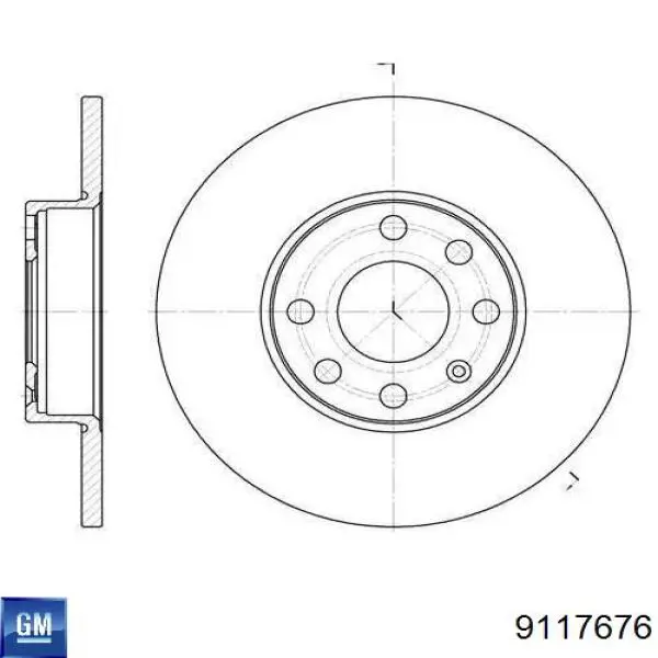 411141 ATE freno de disco delantero