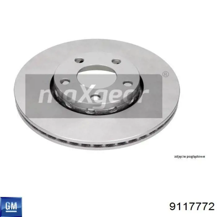 Comprar 9117772 General Motors Disco de freno trasero