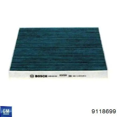 9118699 General Motors Filtro antipolen