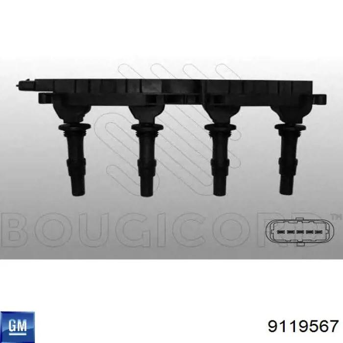 Bobina de chispa General Motors 9119567 precio, desde 59,44 EUR