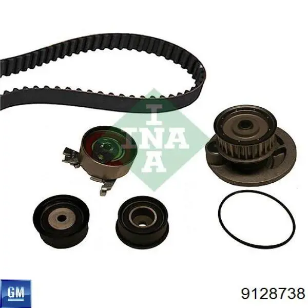 Polea correa distribución General Motors 9128738 precio, desde 12,15 EUR