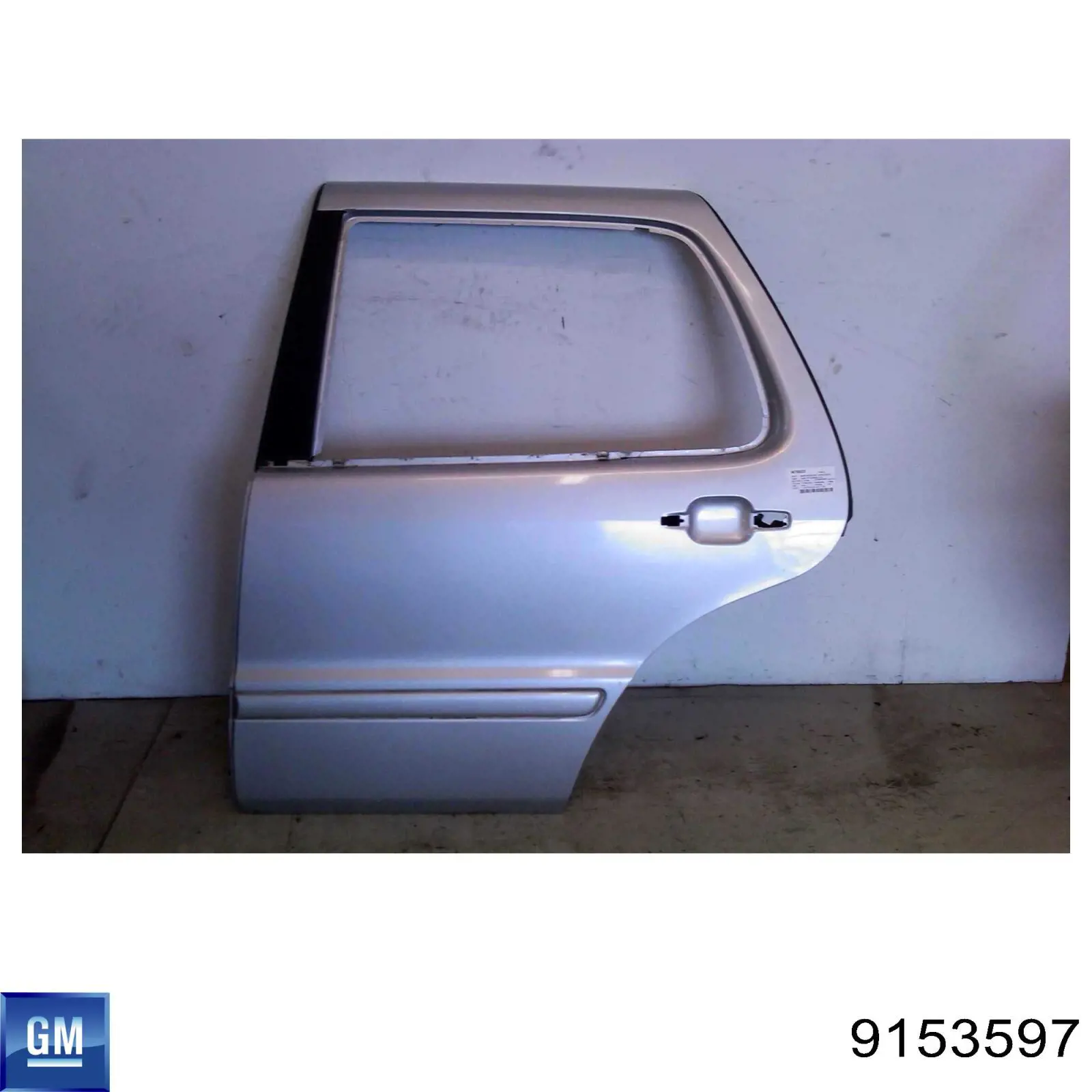 09153597 General Motors motor eléctrico, elevalunas, puerta delantera izquierda