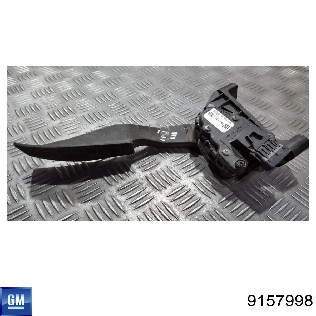 6PV00811200 Opel Pedal de aceleracion