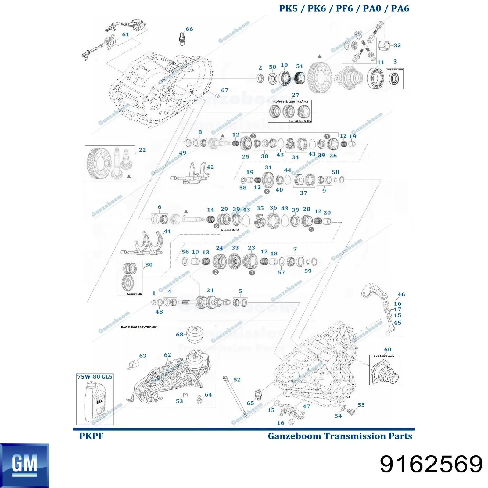 Cojinete del diferencial del eje delantero Opel 4502270 precio, desde 27,13 EUR