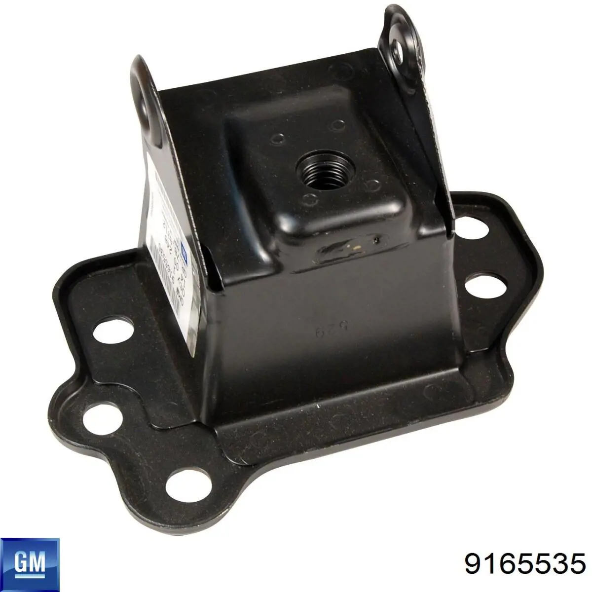 9165535 General Motors soporte de amplificador de parachoques delantero