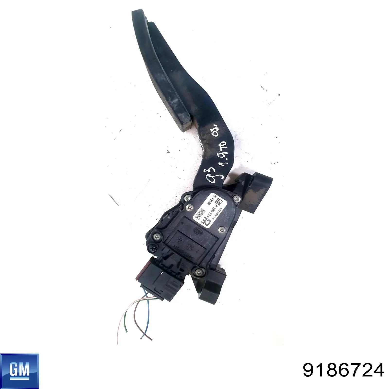 Comprar 9186724 General Motors Pedal del acelerador