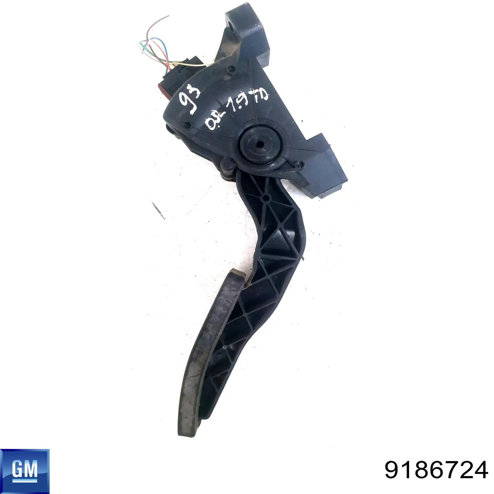 Potenciómetro pedal acelerador General Motors 9186724 precio, desde 40,16 EUR
