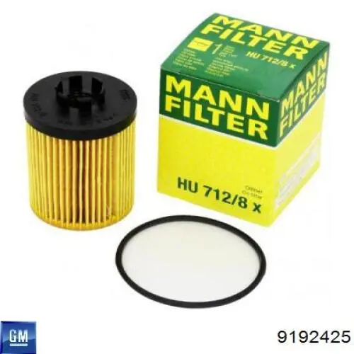 9192425 General Motors Filtro aceite