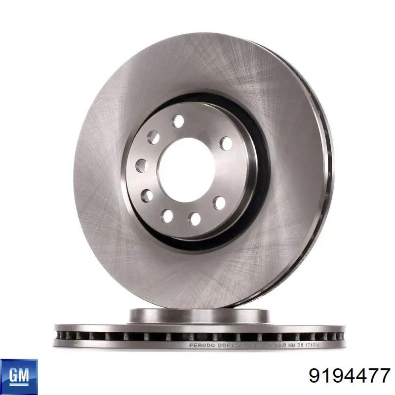 Comprar 9194477 General Motors Freno de disco delantero