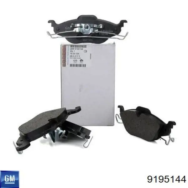 Pastillas freno delanteras General Motors 9195144 precio, desde 21,75 EUR
