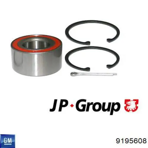 Cojinete de rueda delantero General Motors 9195608 precio, desde 17,91 EUR