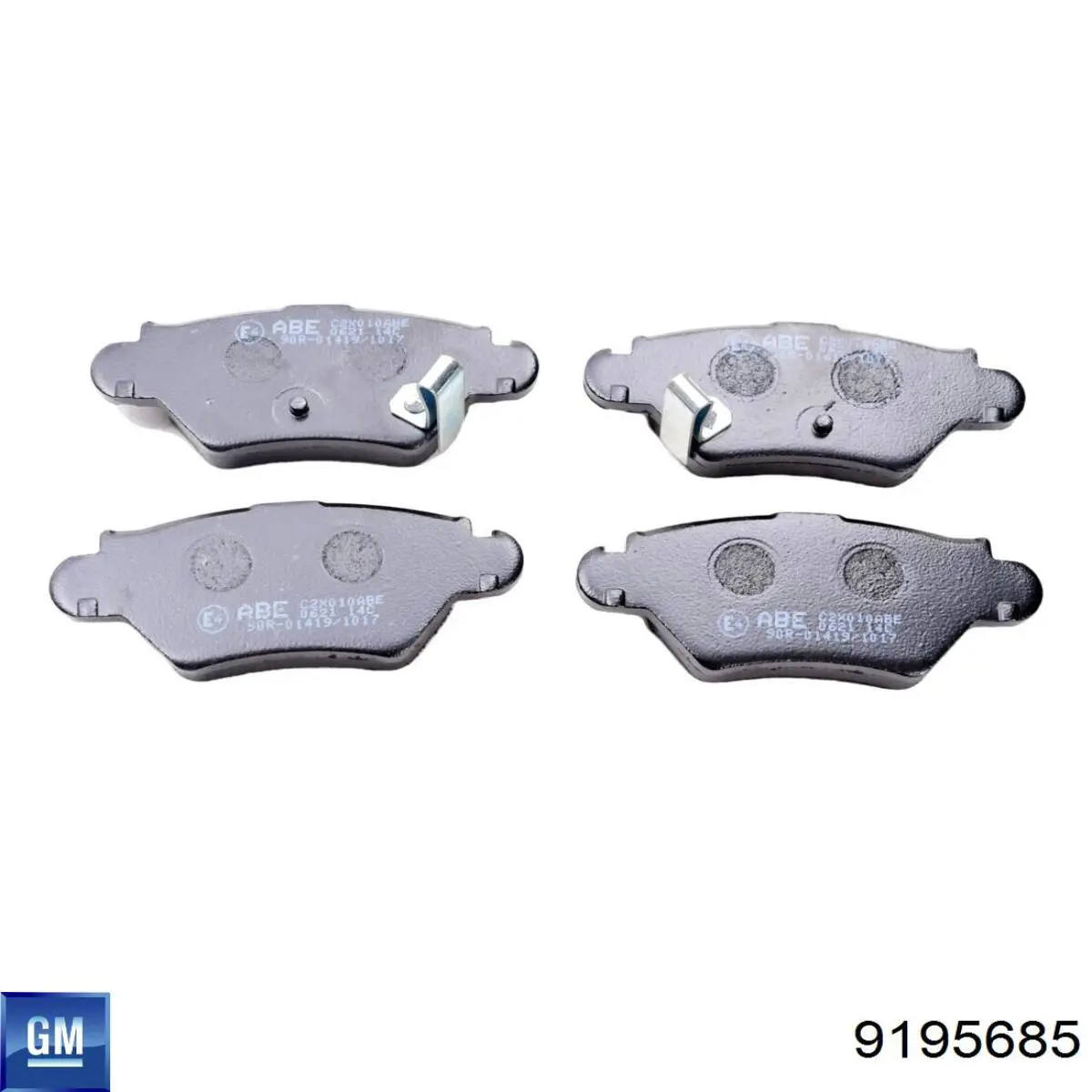 Comprar 9195685 General Motors Pastillas de freno traseras