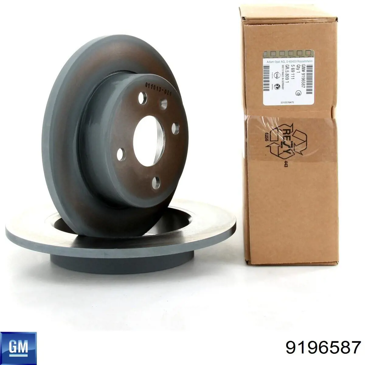 Comprar 9196587 General Motors Disco de freno trasero
