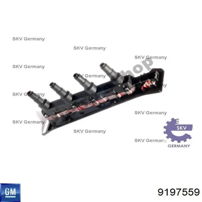 Bobina de encendido Metzger 0880446
