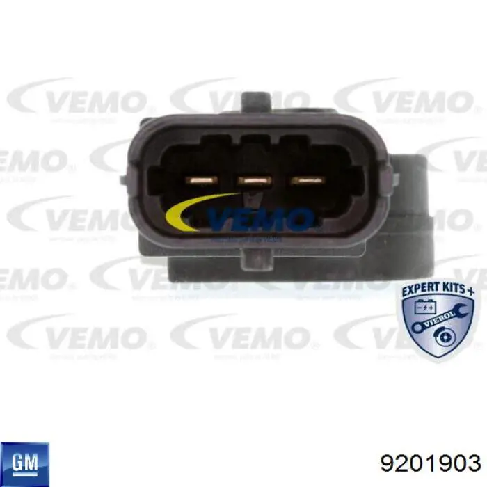 Sensor de árbol de levas 9201903 General Motors