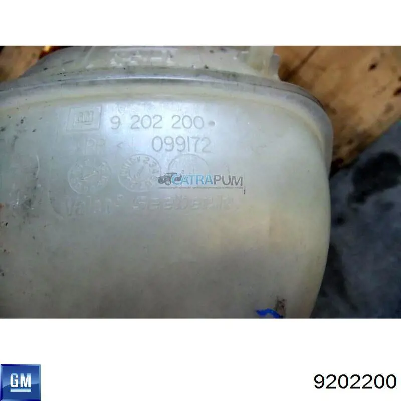 Vaso de expansión 9202200 General Motors
