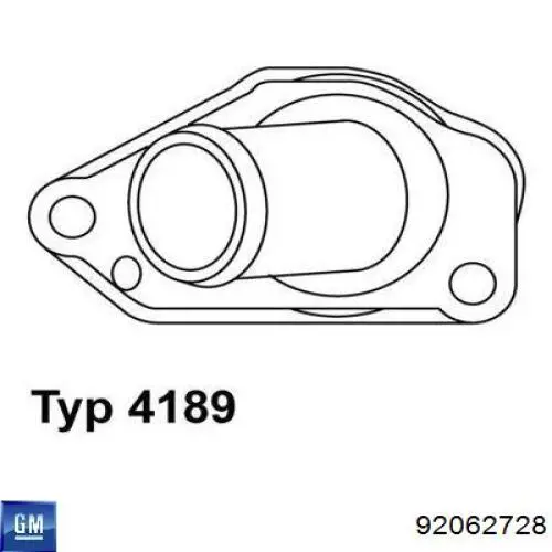 Termostato General Motors 92062728 precio, desde 18,03 EUR