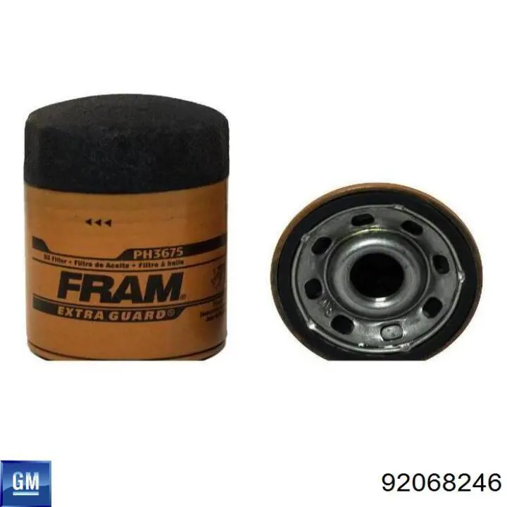 Filtro de aceite General Motors 92068246 precio, desde 6,74 EUR