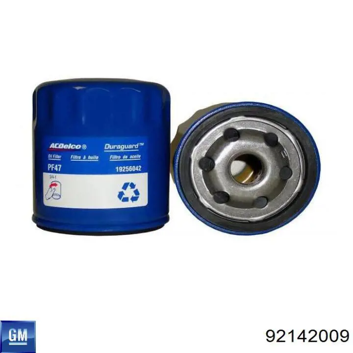 Comprar 92142009 General Motors Portafiltro de aceite