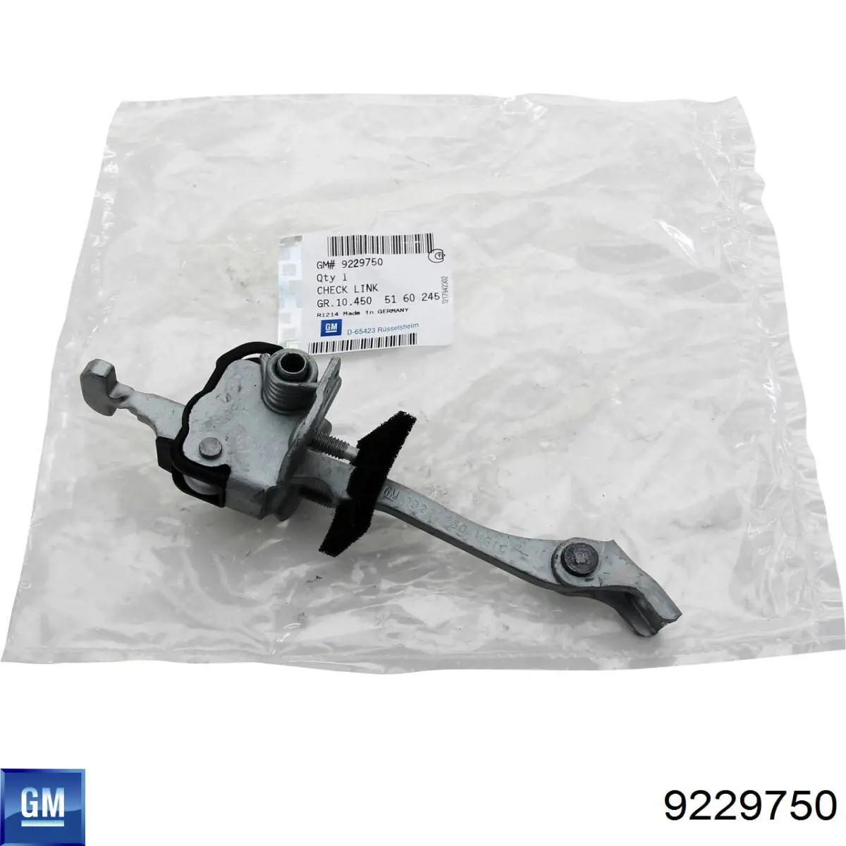 Comprar 9229750 General Motors Limitador de apertura de puerta delantera