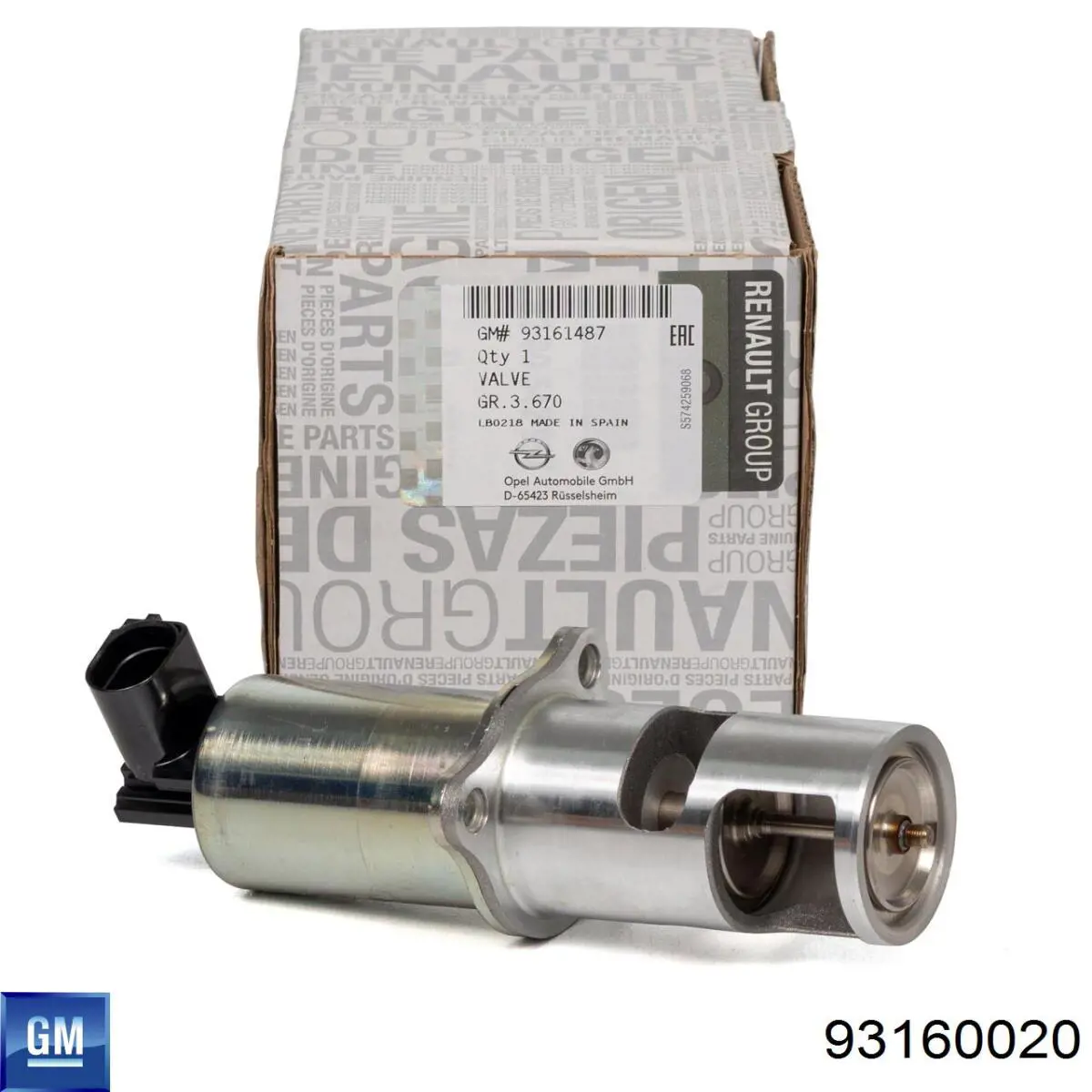 93160020 General Motors Té de tubo de embrague