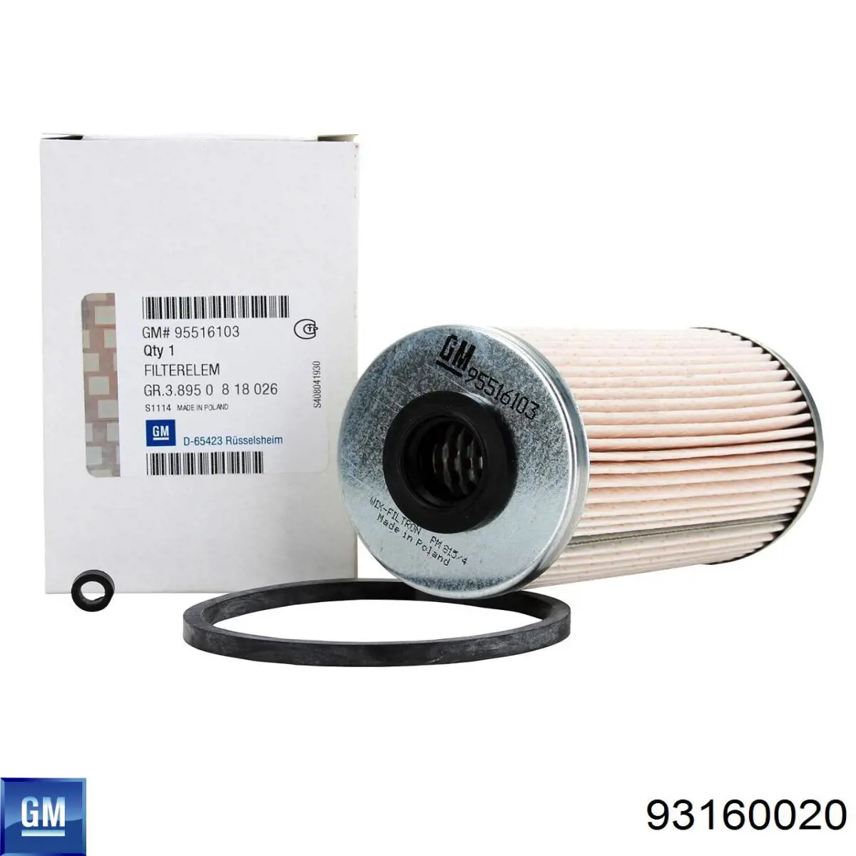 Té de tubo de embrague 93160020 General Motors