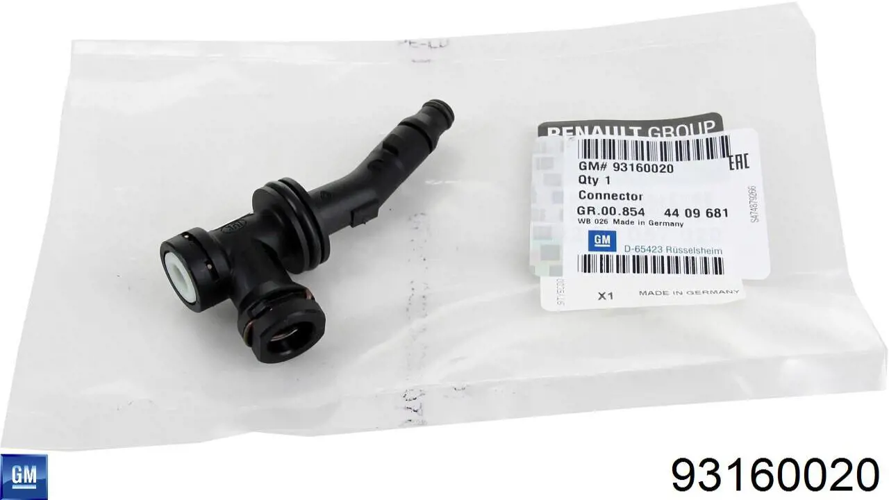 Té de tubo de embrague General Motors 93160020 precio, desde 16,26 EUR