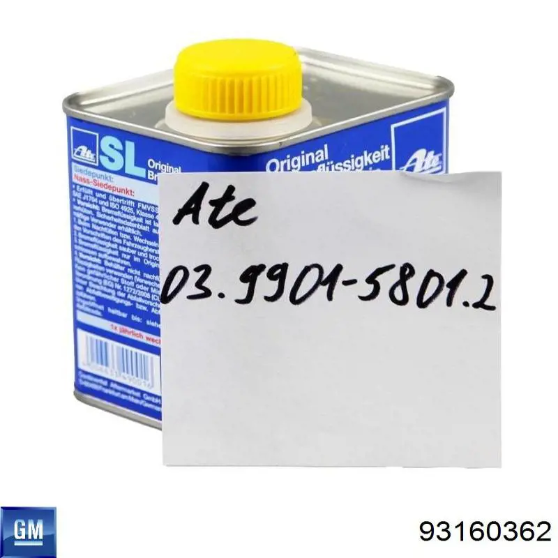 Comprar 93160362 General Motors Liquido de frenos